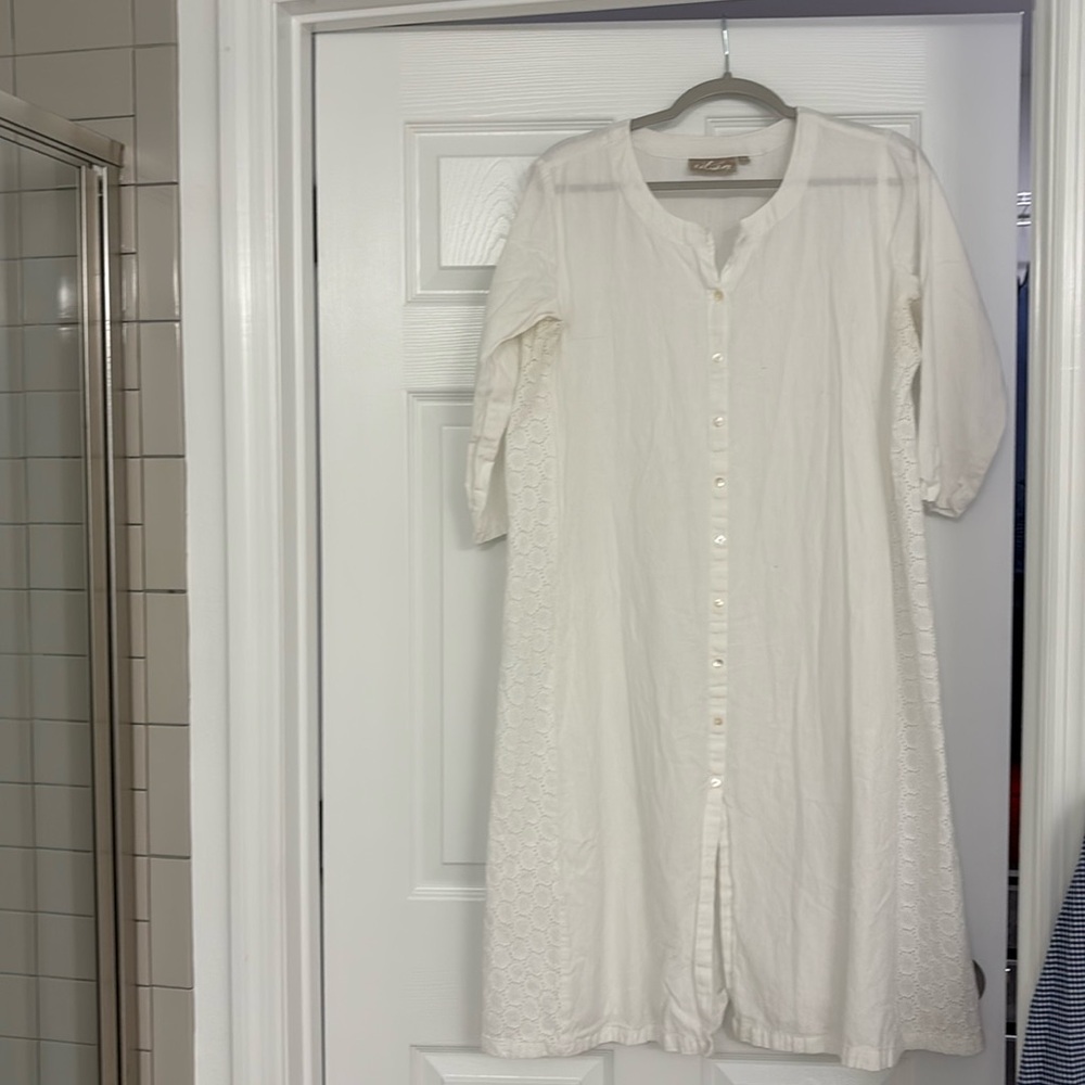 White Cotton Kurti